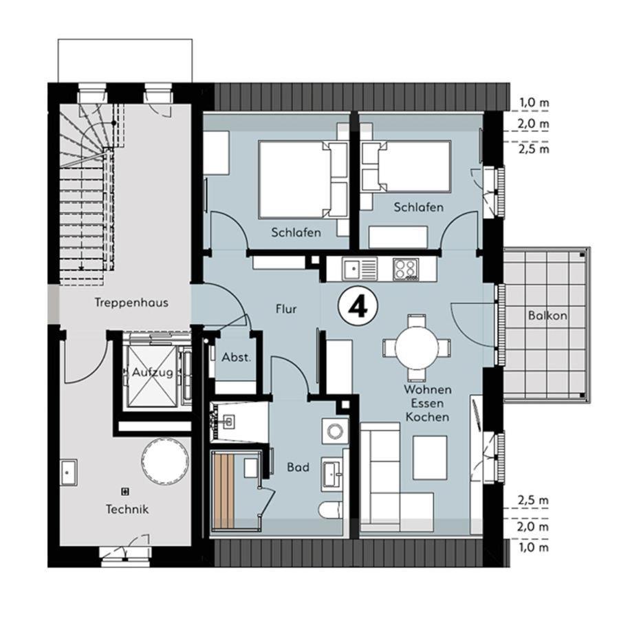 Villa Dornkamp 4 - Luxurioese Ferienwohnung Fuer 4 Personen Inklusive Balkon Und Sauna 티멘도르프스트랜드 외부 사진