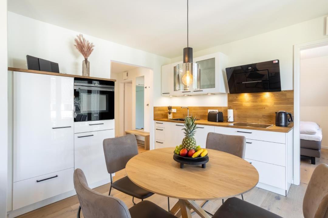 Villa Dornkamp 4 - Luxurioese Ferienwohnung Fuer 4 Personen Inklusive Balkon Und Sauna 티멘도르프스트랜드 외부 사진