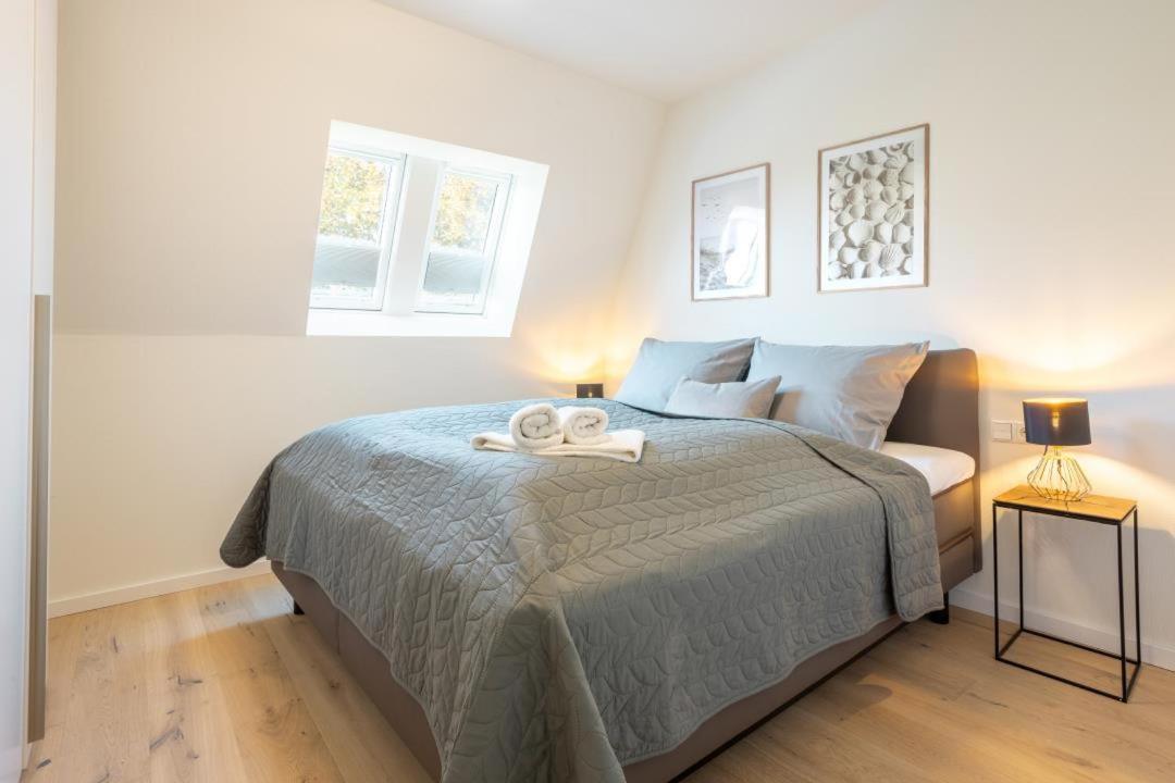 Villa Dornkamp 4 - Luxurioese Ferienwohnung Fuer 4 Personen Inklusive Balkon Und Sauna 티멘도르프스트랜드 외부 사진